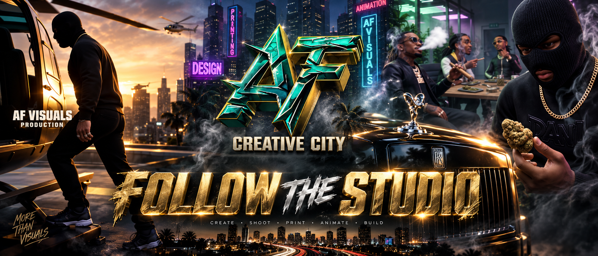 AF Visuals Instagram grid